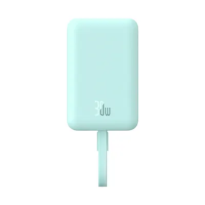Baseus Портативный внешний аккумулятор Baseus Magnetic Mini 10000mAh 30W Blue (P1002210B333-00)