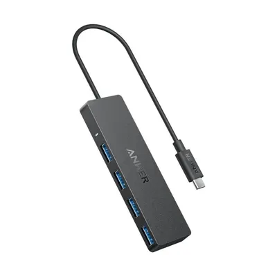 Anker Концентратор Anker USB-C Data Hub (4-in-1, 5Gbps) (A8309G11) Черный