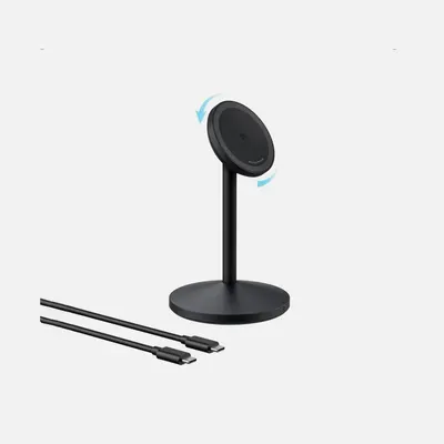 Anker Беспроводное зарядное устройство Anker MagGo Single Stand (A25X1H11) Черный