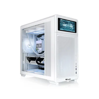 Thermaltake Компьютерный корпус Thermaltake TR300 TG Snow без Б/П