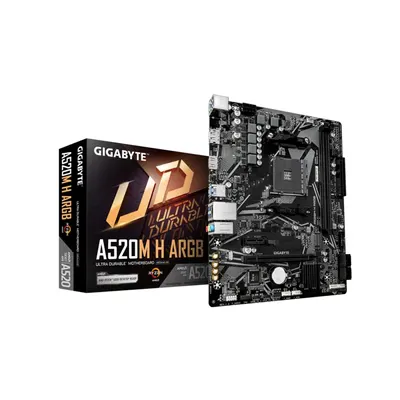 Gigabyte Материнская плата Gigabyte A520M H ARGB