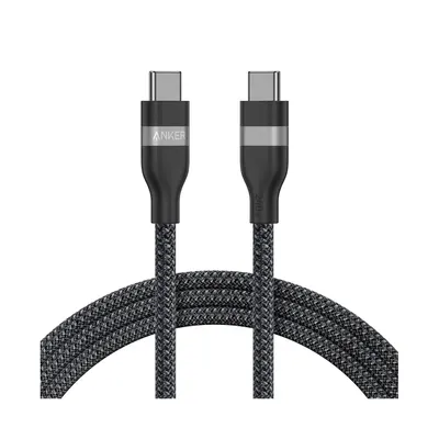 Anker Интерфейсный кабель Anker USB-C to USB-C Cable 1М, 240W, (A82E2H11) Черный