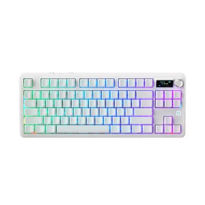 AJAZZ Клавиатура Ajazz MK87 Pro Peach Switch White