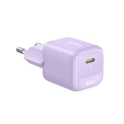 Baseus Адаптер питания Baseus FN22 1C 45W EU Nebula Purple (E0123303)