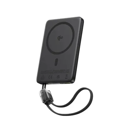 Baseus Портативный внешний аккумулятор Baseus PicoGo AM41 Slim Magnetic Power Bank 10000mAh 27W Black