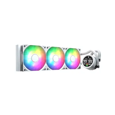 Aerocool Кулер с водяным охлаждением Aerocool Abyss L360R Digi WH