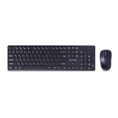 Delux Комплект Клавиатура + Мышь Delux DLD-1505OGB