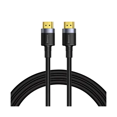 Baseus Интерфейсный кабель Baseus Cafule 4KHDMI Male To 4KHDMI Male Adapter Cable 2m Black