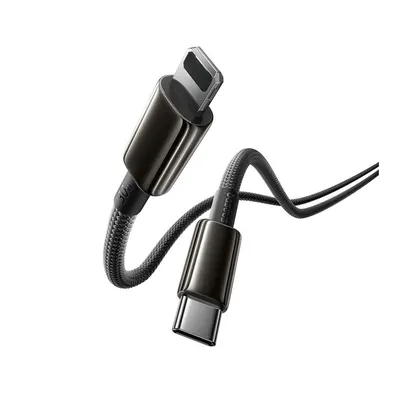 Baseus Интерфейсный кабель Baseus Tungsten Fast Charging Data Cable USB-C to iP 30W 1.2m Cluster Black