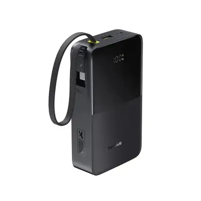 Baseus Портативный внешний аккумулятор Baseus FP51 Bipow 2 Pro CCC 20000mAh 30W Cable Black