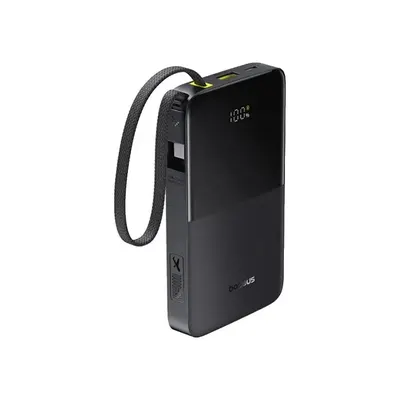 Baseus Портативный внешний аккумулятор Baseus FC51 Bipow 2 Pro CCC 10000mAh 22.5W Cable Black