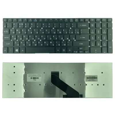 Acer Клавиатура для ноутбука Acer Aspire 5755G/ 5830T, RU, черная