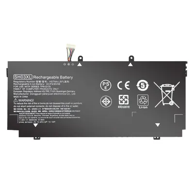 HP Аккумулятор для ноутбука HP Spectre x360 (SH03XL) 11.55 В 4200 мАч, Verton