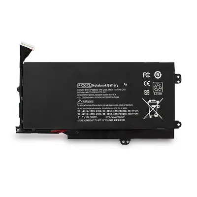 HP Аккумулятор для ноутбука HP ENVY TouchSmart 14-k ,PX03XL 11.1 В , 4350 мАч, черный org