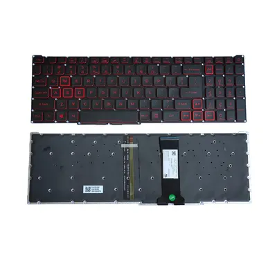 Acer Клавиатура для ноутбука Acer Nitro 5 AN515-54, AN515-52, AN515-53, AN517-51, Nitro 7 AN715-51, с подсветкой