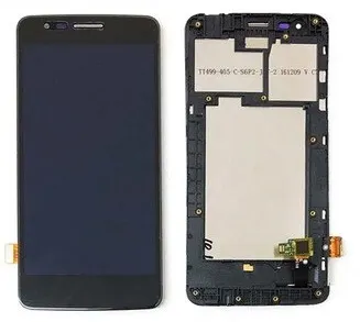 LG Дисплейный модуль LG K8 2017 X240 с рамкой, черный