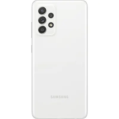Samsung Крышка батареи Samsung A52 A525, с блоком камеры, белый