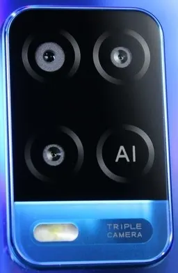 Oppo Стекло камеры OPPO A54, синий