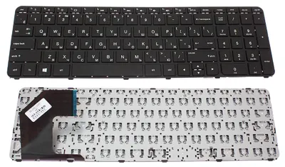 HP Клавиатура для ноутбука HP Pavilion 15-B series, рамка, черная