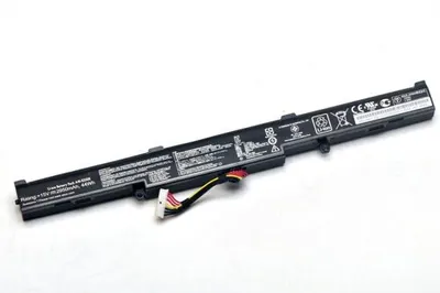 Asus Аккумулятор для ноутбука Asus A41-X550E, 14.4 В (совместим с 14.8 В), 2200 мАч Verton