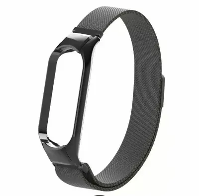 Xiaomi Ремешок Xiaomi Mi Band 5-6 миланская петля, черный