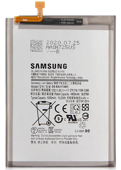 Samsung Аккумуляторная батарея Samsung Galaxy A02 / A022 / A12 / A125 / A21s / A217/ a127 copy