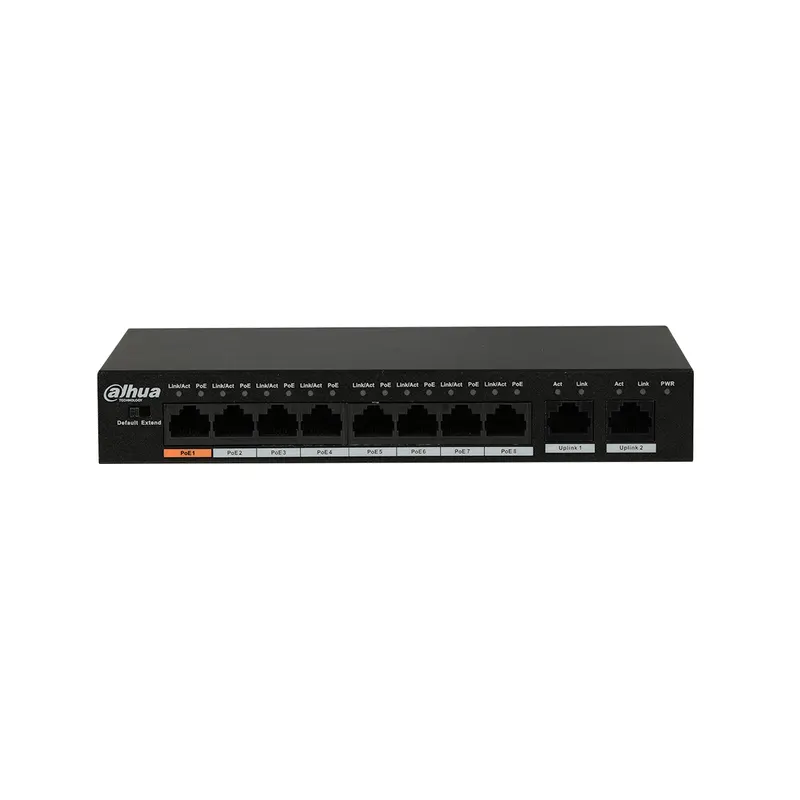 Dahua Коммутатор Dahua DH-PFS3010-8ET-96
