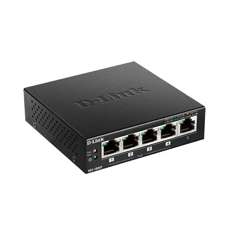 D-Link Коммутатор D-Link DES-1005P/B1A