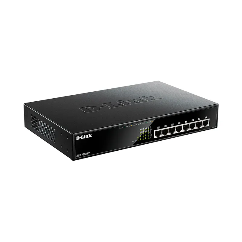 D-Link Коммутатор D-Link DGS-1008MP/B1A