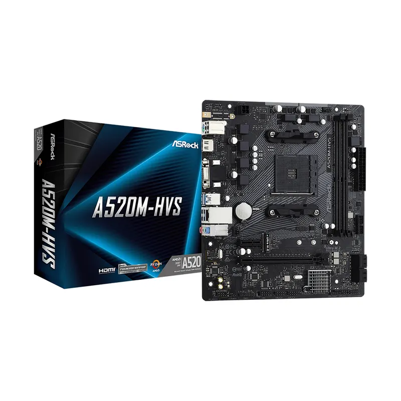 ASRock Материнская плата ASRock A520M-HVS
