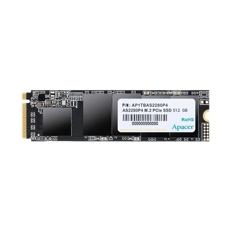 Apacer Твердотельный накопитель SSD Apacer AS2280P4 512GB M.2 PCIe