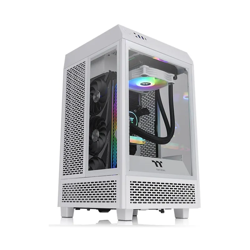 Thermaltake Компьютерный корпус Thermaltake The Tower 100 Snow без Б/П