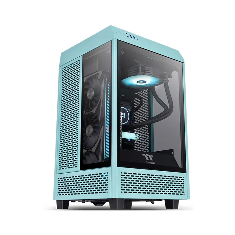 Thermaltake Компьютерный корпус Thermaltake The Tower 100 Turquoise без Б/П