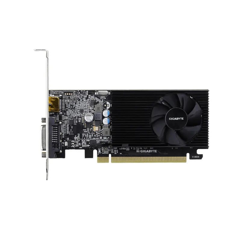 Gigabyte Видеокарта Gigabyte (GV-N1030D4-2GL) GT1030 Low Profile 2G DDR4