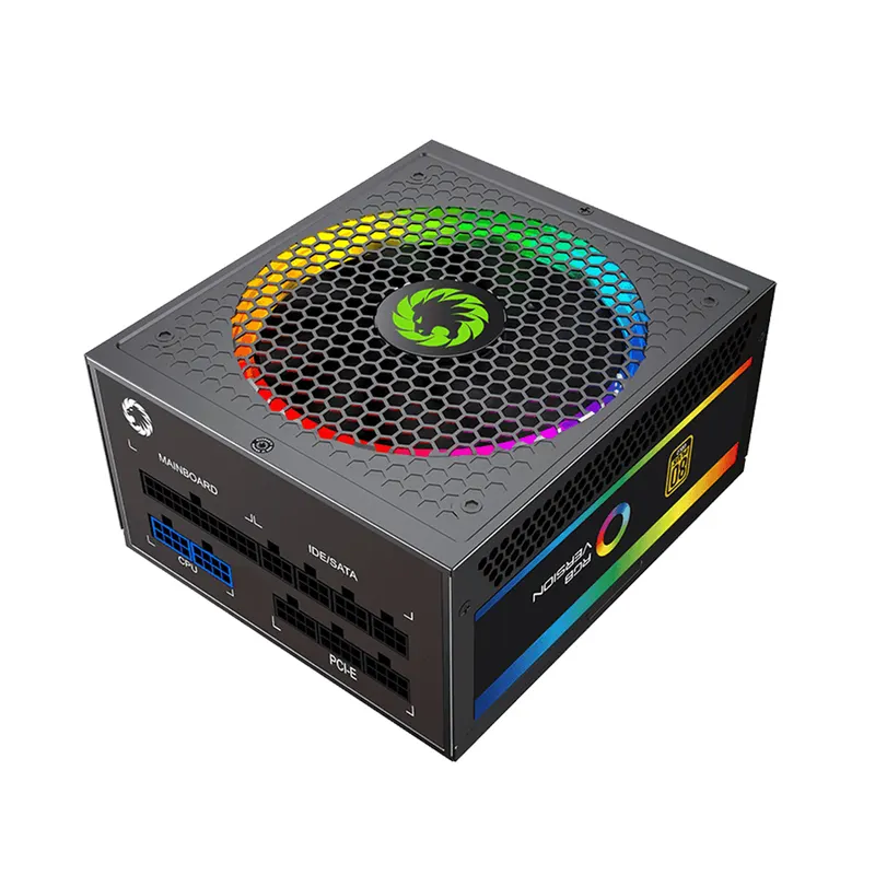Gamemax Блок питания Gamemax RGB 550W Rainbow (Gold)