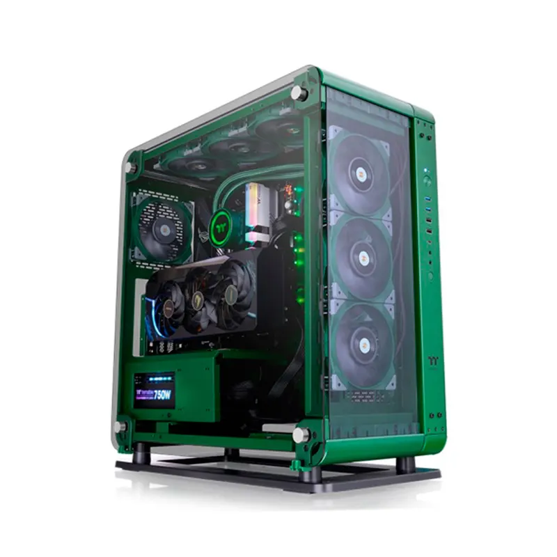 Thermaltake Компьютерный корпус Thermaltake Core P6 TG Racing Green без Б/П