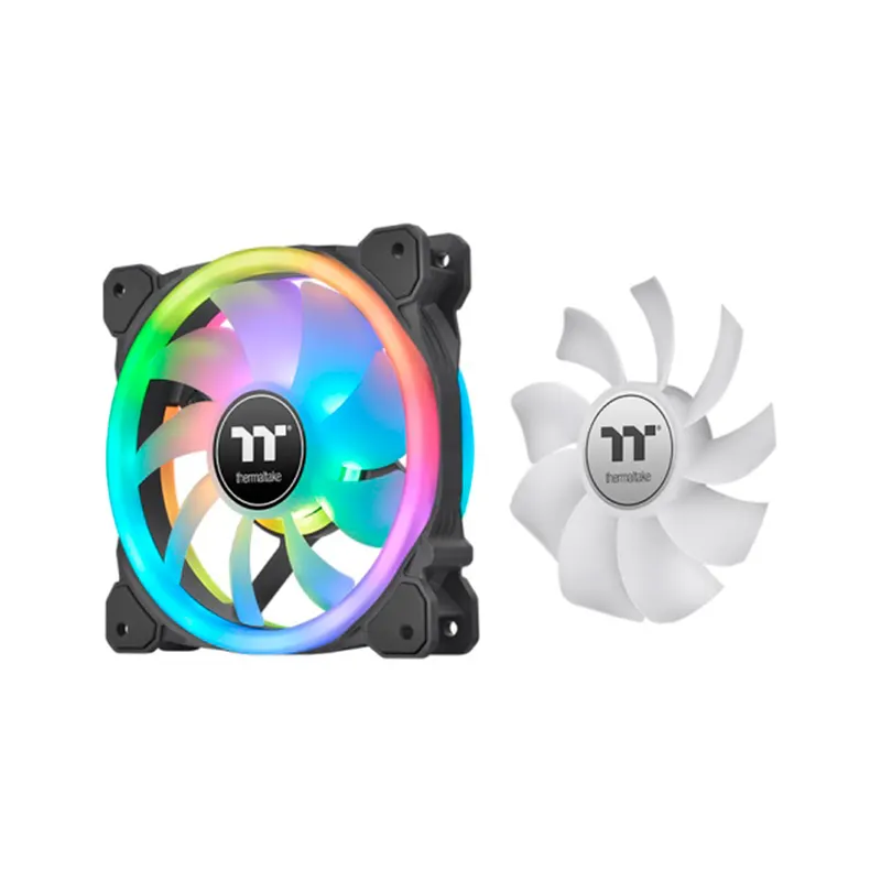 Thermaltake Кулер для компьютерного корпуса Thermaltake SWAFAN 14 RGB Radiator Fan TT Premium Edition (3-Fan Pac