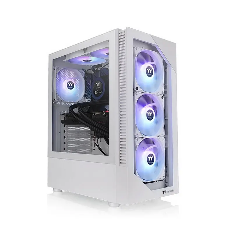 Thermaltake Компьютерный корпус Thermaltake View 200 TG Snow ARGB без Б/П