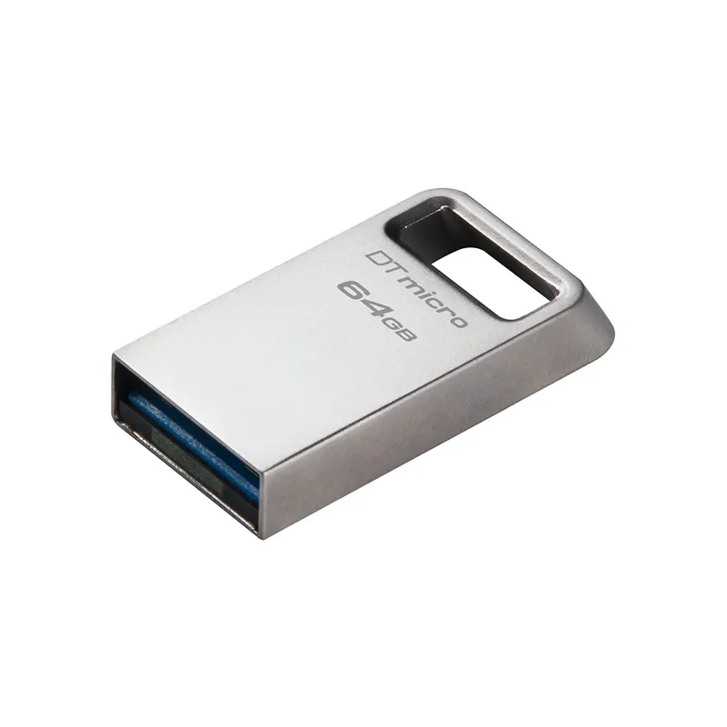 Kingston USB-накопитель Kingston DTMC3G2/64GB 64GB Серебристый