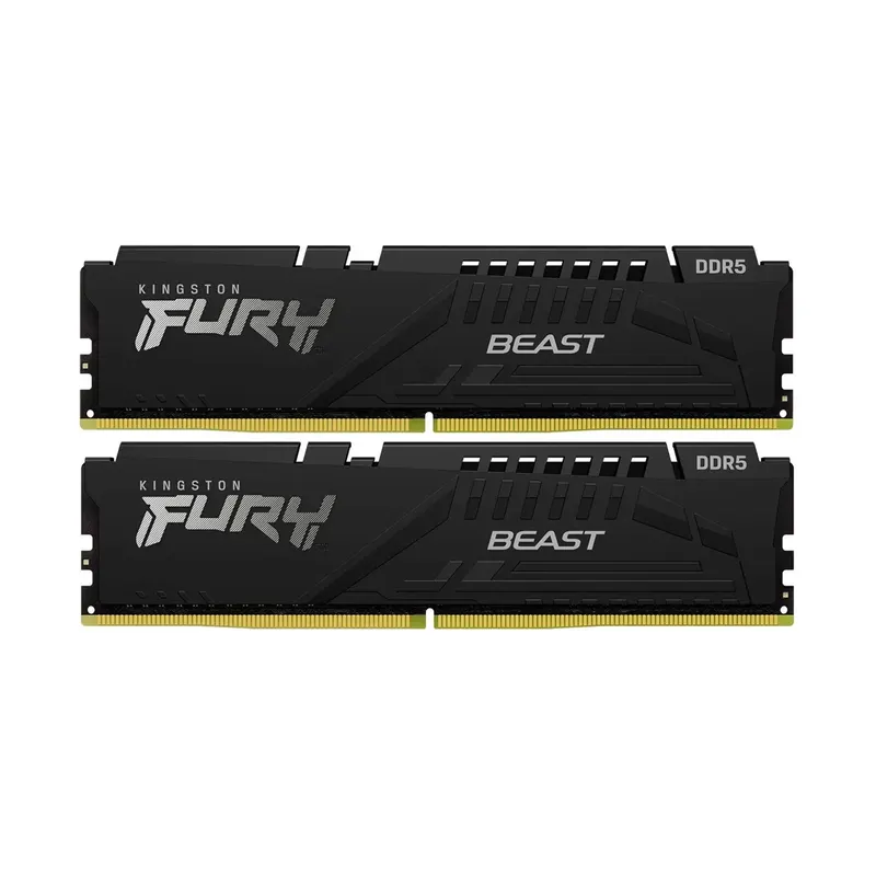 Kingston Комплект модулей памяти Kingston FURY Beast KF556C36BBEK2-32 DDR5 32GB (Kit 2x16GB) 5600MHz