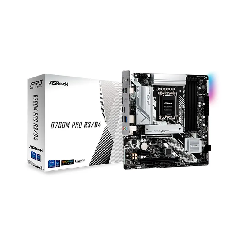 ASRock Материнская плата ASRock B760M PRO RS/D4