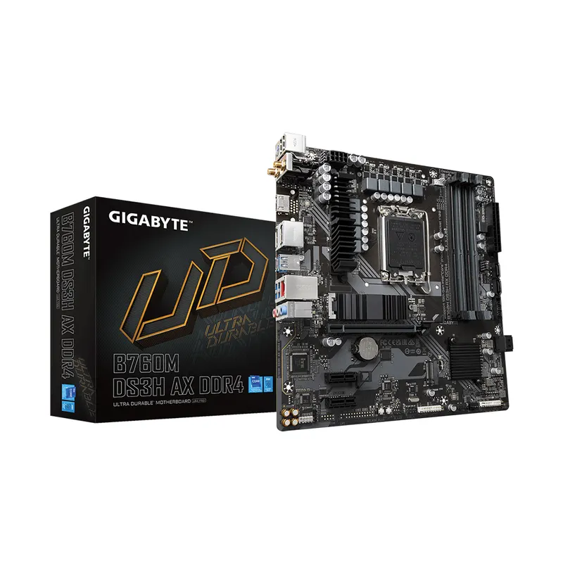 Gigabyte Материнская плата Gigabyte B760M DS3H AX DDR4
