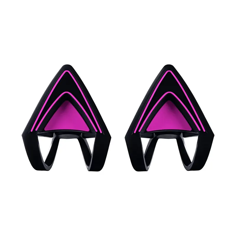 Razer Накладные кошачьи ушки на гарнитуру Razer Kitty Ears for Kraken - Neon Purple