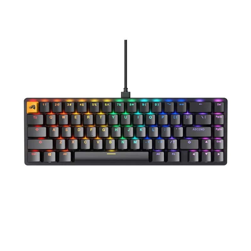 Glorious Клавиатура Glorious GMMK2 Compact Black (GLO-GMMK2-65-FOX-B)