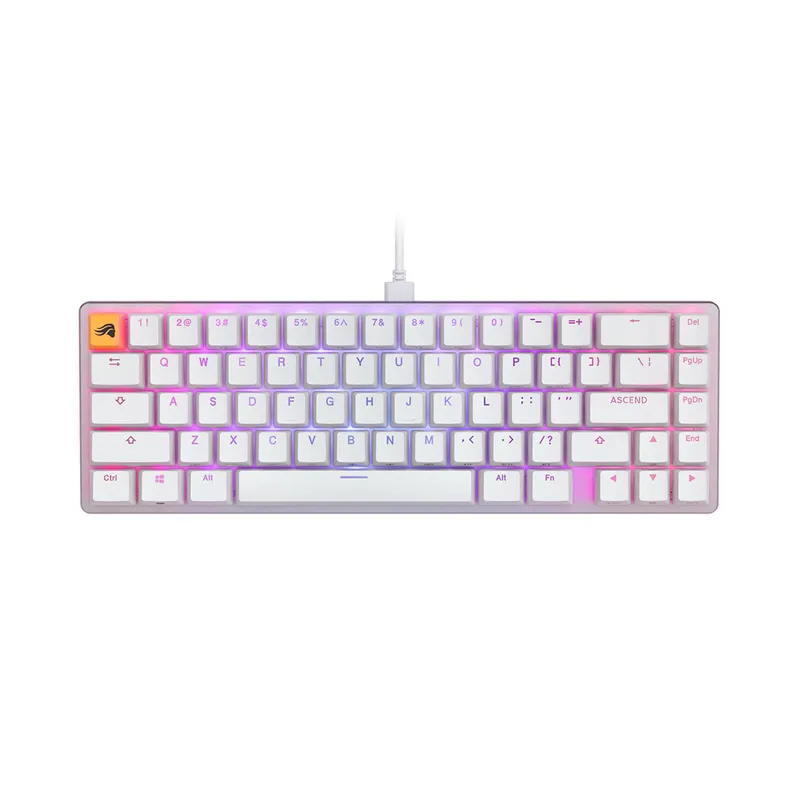 Glorious Клавиатура Glorious GMMK2 Compact White (GLO-GMMK2-65-FOX-W)