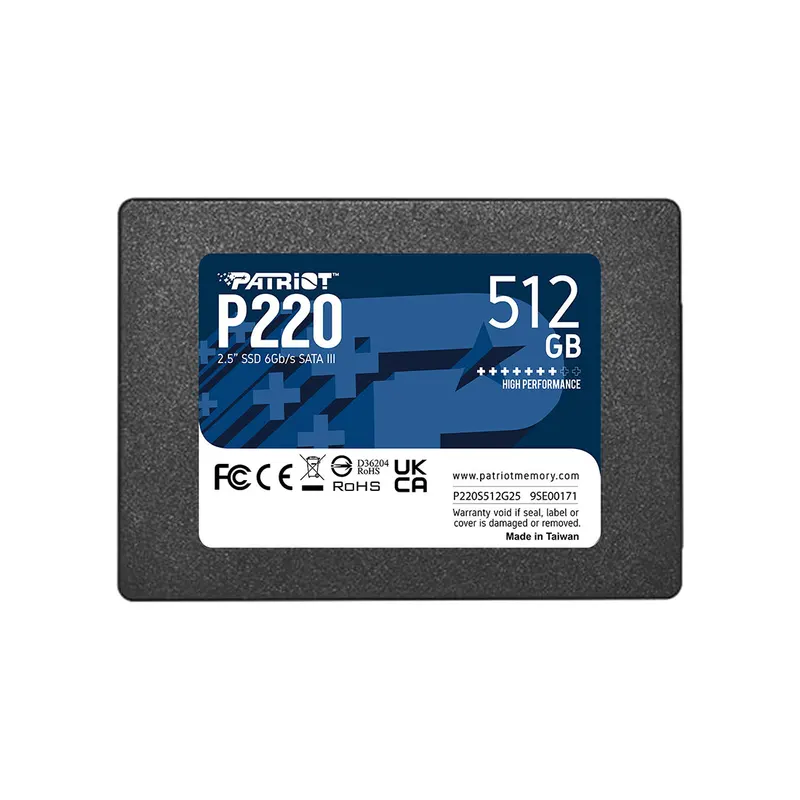 Patriot Твердотельный накопитель SSD Patriot P220 512GB SATA III