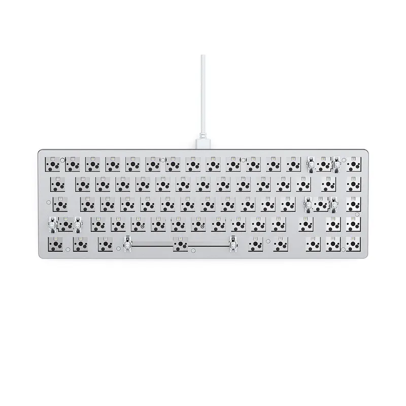 Glorious Основа клавиатуры Glorious GMMK2 Compact White (GLO-GMMK2-65-RGB-W)