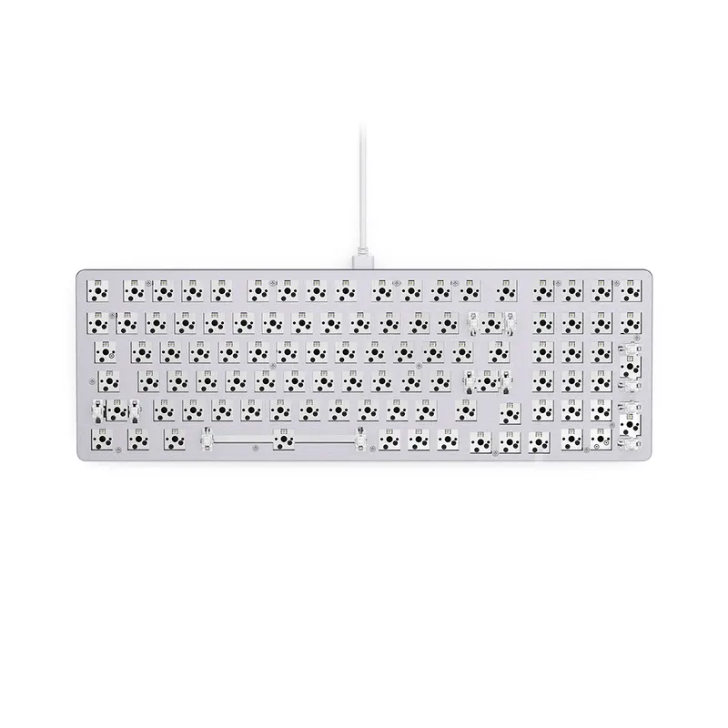Glorious Основа клавиатуры Glorious GMMK2 Full Size White (GLO-GMMK2-96-RGB-W)