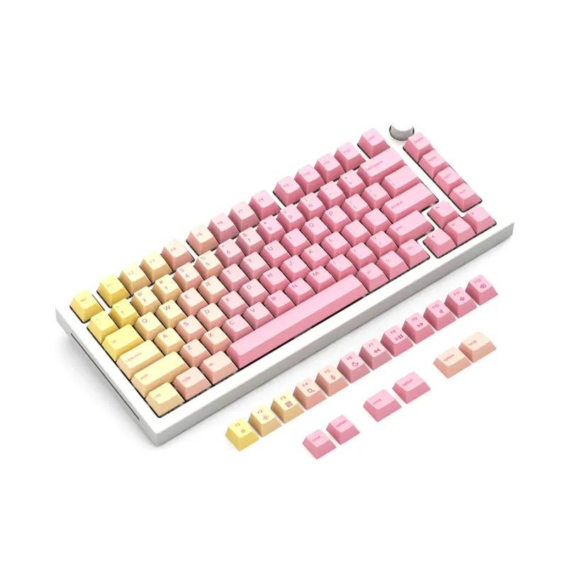 Glorious Набор кнопок на клавиатуру Glorious GPBT Keycaps Grapefruit (GLO-KC-GPBT-PG)
