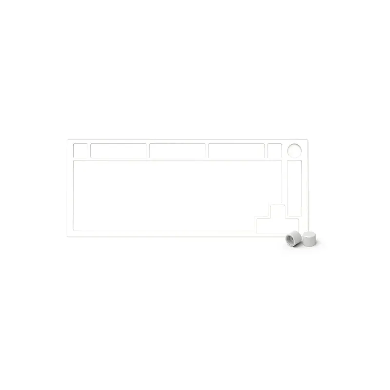 Glorious Запчасть к клавиатуре верхняя панель Glorious GMMK Pro Top Frame E-White (GLO-ACC-P75-TF-EW)